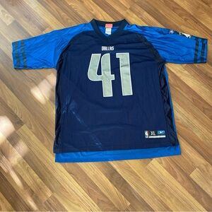 dirk nowitzki  #41 adult xl - Blue/Navy